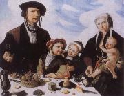 Family portrait Maerten Jacobsz van Heemskerck